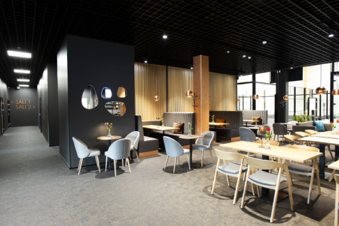 XO Center, Kerava, sisustussuunnittelu liikuntakeskus